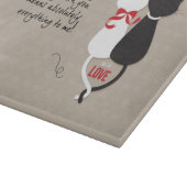 Katten in liefde snijplank (Hoek)