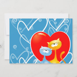 Katten in liefde, uitnodiging