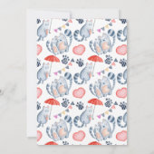 Katten in Love Wedding Bridal Shower Uitnodiging (Achterkant)