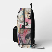 Katten in Meerdere Kleuren Bedrukte Rugzak (Rechts)