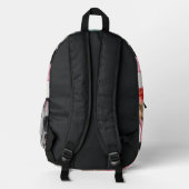 Katten in Meerdere Kleuren Bedrukte Rugzak (Achterkant)