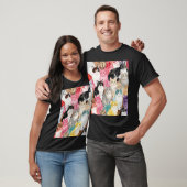 Katten in Meerdere Kleuren T-shirt (Unisex)