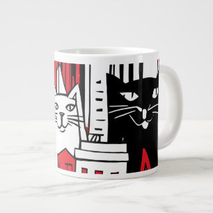 Katten in New York Grote Koffiekop