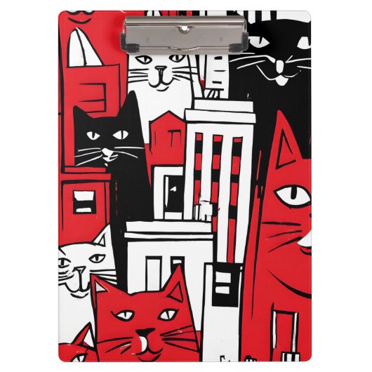 Katten in New York  Klembord (Voorkant)