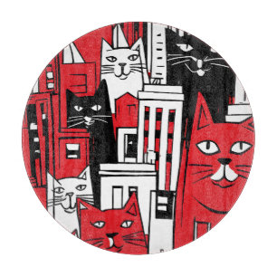 Katten in New York Snijplank