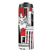 Katten in New York Thermosbeker (Voorkant)