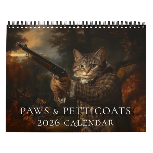 Katten in oude meesterschilderijen 2026 wandkalend kalender (Hoes)
