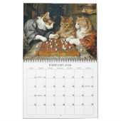 Katten in oude meesterschilderijen 2026 wandkalend kalender (Feb 2026)