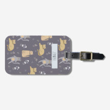 Katten in ruimte naadloos patroon Aangepaste naam