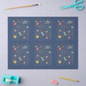 Katten in ruimtefapier tissuepapier (Craft)