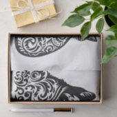 Katten in Stencil Art 1 Decoupage Papier (Geschenk)