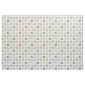 Katten in theekopjes stof (Fat Quarter)