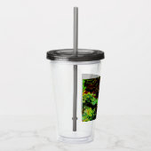 Katten in vluchtneon acryl drinkbeker (Rechts)