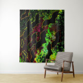 Katten in vluchtneon wandkleed (In situ)