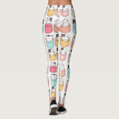 Katten in zakjes leggings (Achterkant)