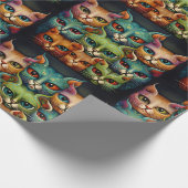 Katten Inpakpapier (Hoek)
