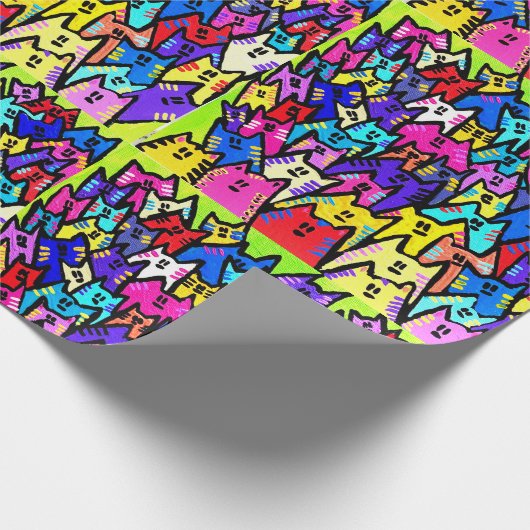 KATTEN inpakpapier (Hoek)