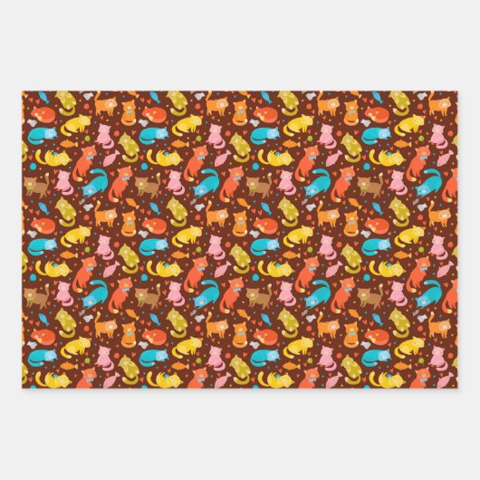 Katten Inpakpapier Vel (Voorkant 3)