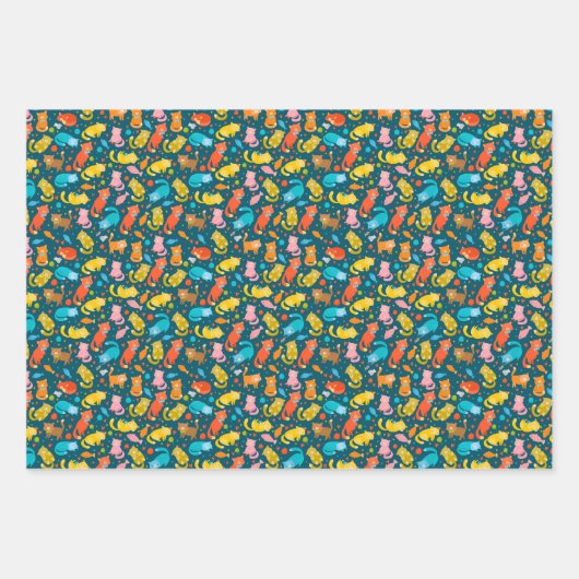 Katten Inpakpapier Vel (Voorkant 2)