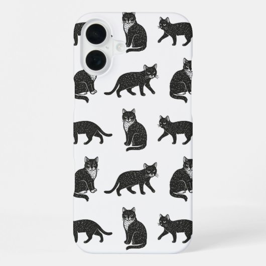Katten iPhone Hoesje (Achterkant)