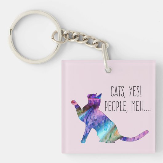 Katten, ja Mensen, Mwah... Sleutelhanger (voorkant)