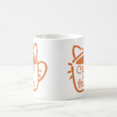 Katten & Java Sinaasappel Koffiemok (Center)