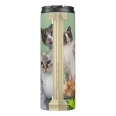 Katten juichen meisje je hebt dit thermosbeker (Achterkant)