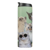 Katten juichen meisje je hebt dit thermosbeker (Geroteerd rechts)