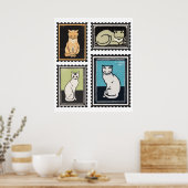 Katten, Julie de Graag Poster (Keuken)