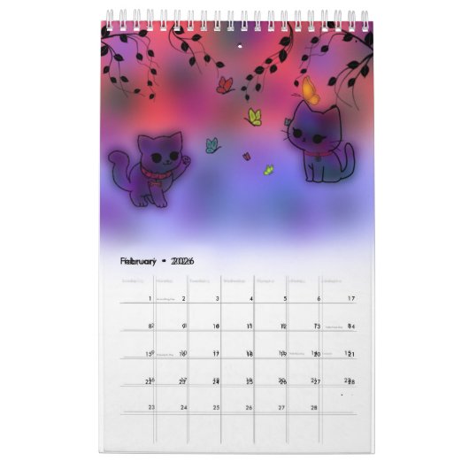 Katten Kalender (Feb 2026)