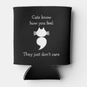 Katten Kan Het Niet Schelen Blikjeskoeler (Voorkant)