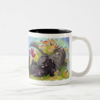 Katten, kardinalen en Rozen / Mok