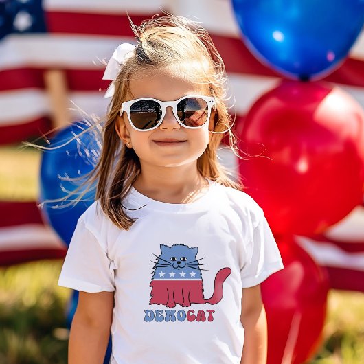 Katten Kat Dames voor Kamala Harris Stemming 2024 T-shirt