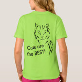 Katten Kat Katten zijn de BESTE Kat Giften T-shirt (Achterkant)