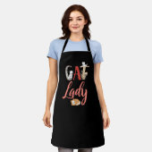 Katten - Kat Lady Cat Lover Schort (Gedragen)