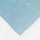 Katten kat sneeuwkunst dierlijke natuur fleece deken (Hoek)