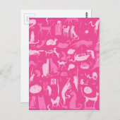 Katten! Katten! Katten! Briefkaart (Voorkant / Achterkant)