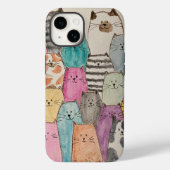 Katten! Katten! Katten! Case-Mate iPhone Case (Achterkant)