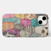 Katten! Katten! Katten! Case-Mate iPhone Case (Achterkant (horizontaal))