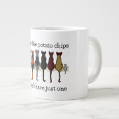 Katten, katten, katten en een keukenkoffie-Mok Grote Koffiekop (Voorkant rechts)