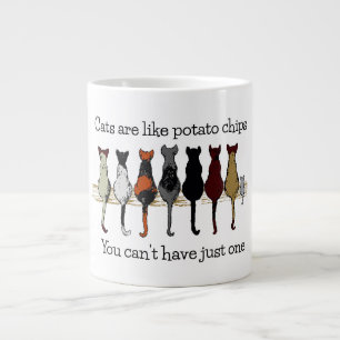 Katten, katten, katten en een keukenkoffie-Mok Grote Koffiekop