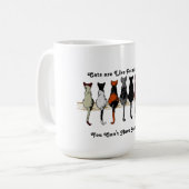 Katten, katten, katten en keukens Mok (Voorkant links)