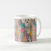 Katten! Katten! Katten! Koffiemok (Voorkant rechts)