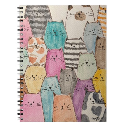 Katten - Katten - Katten! Notitieboek (Voorkant)