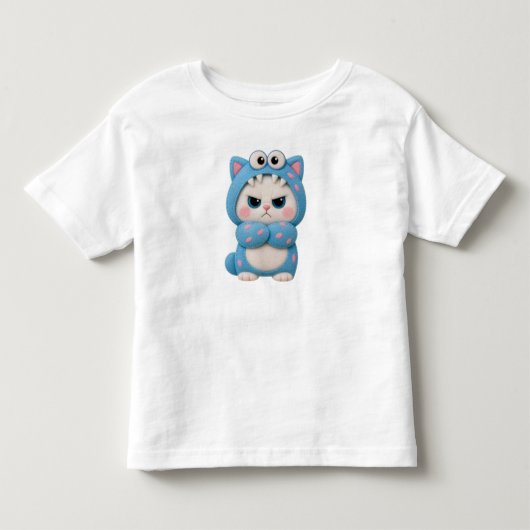 Katten Kawaii Patchwork Kinder Shirts (Voorkant)