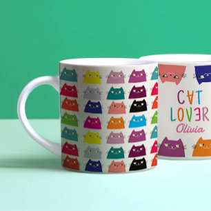 Katten Kawaii Patroon Koffiemok