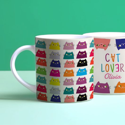 Katten Kawaii Patroon Koffiemok