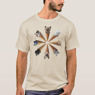 Katten kegelwiel t-shirt