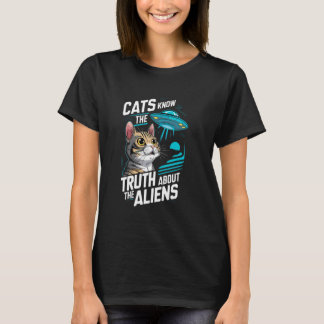 Katten Kennis De Waarheid Over De Buitenaardse Kat T-shirt