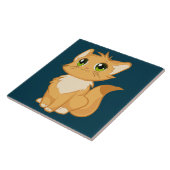 katten keramisch tegels tegeltje (Zijkant)